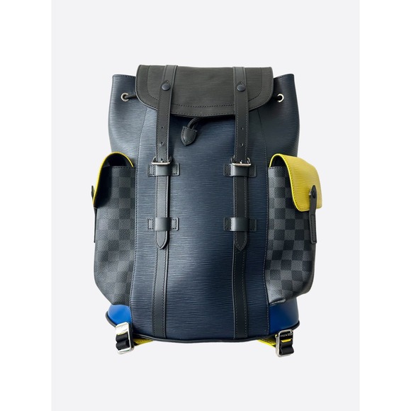 Louis Vuitton EPI Damier Graphite Christopher Backpack - Picture 1 of 7